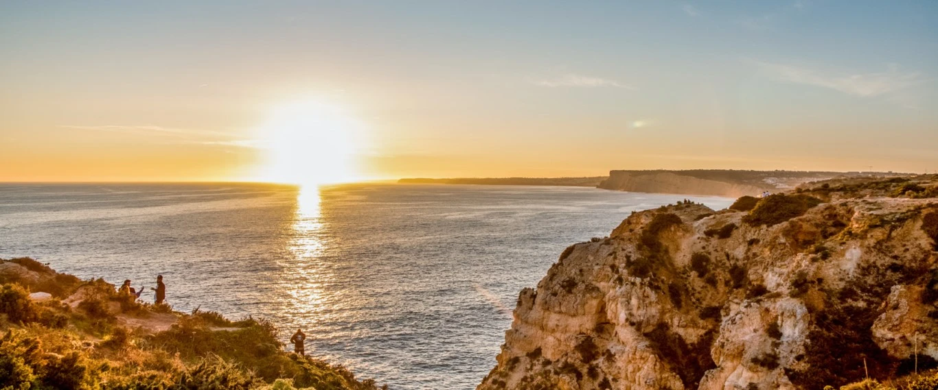 O Melhores sitios para ver Por do sol no Algarve Portugal
